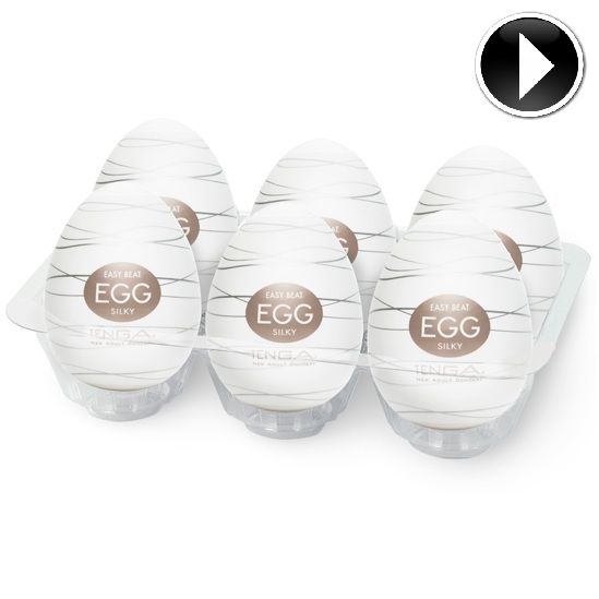 Tenga Egg Silky Pack 6 Easy Ona-Cap