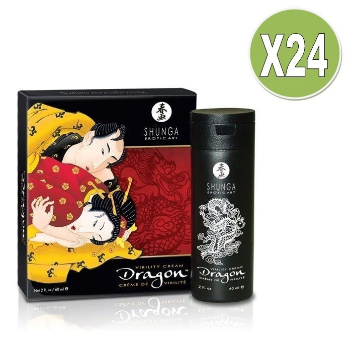 Shunga Dragon Crema Potenciadora de la Ereccion (x 24uds)