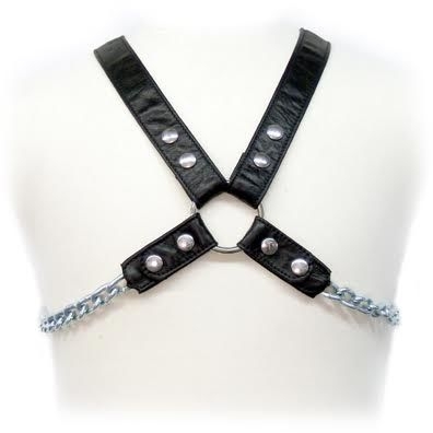 Leather Body Chain Harness II