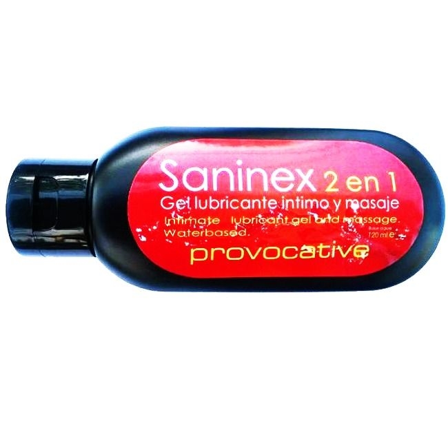 Saninex 2 en 1 Lubricante Intimo y Masaje Provocative