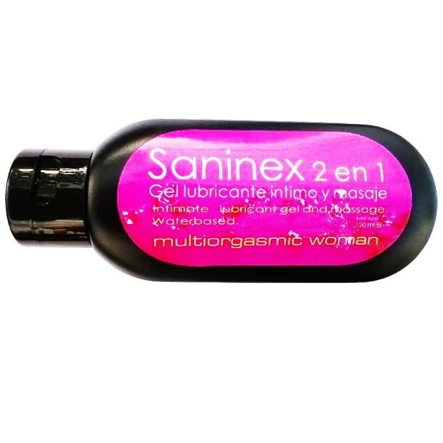 Saninex 2 en 1 Gel Lubricante Multiorgasmico Mujer