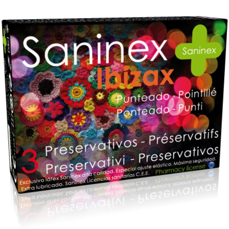 Saninex Ibizax Preservativos 3 Uds