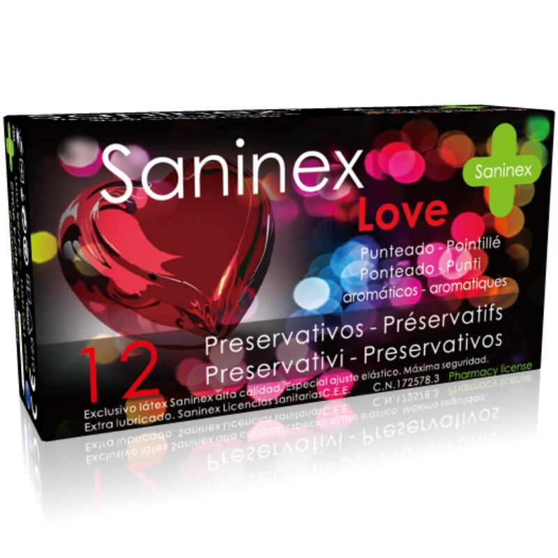 Saninex Condoms Love Preservativos 12 Uds