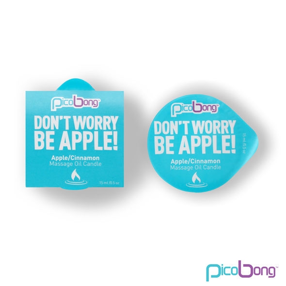 Don'T Worry Be Apple Massage Oil Candle
