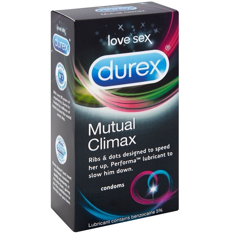 Preservativos Durex Climax Mutuo 12 Unidades