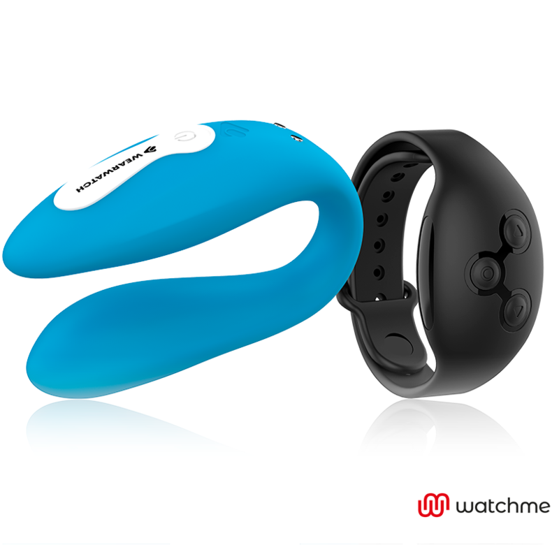 Wearwatch Vibrador Dual Technology Watchme Azul/Negro