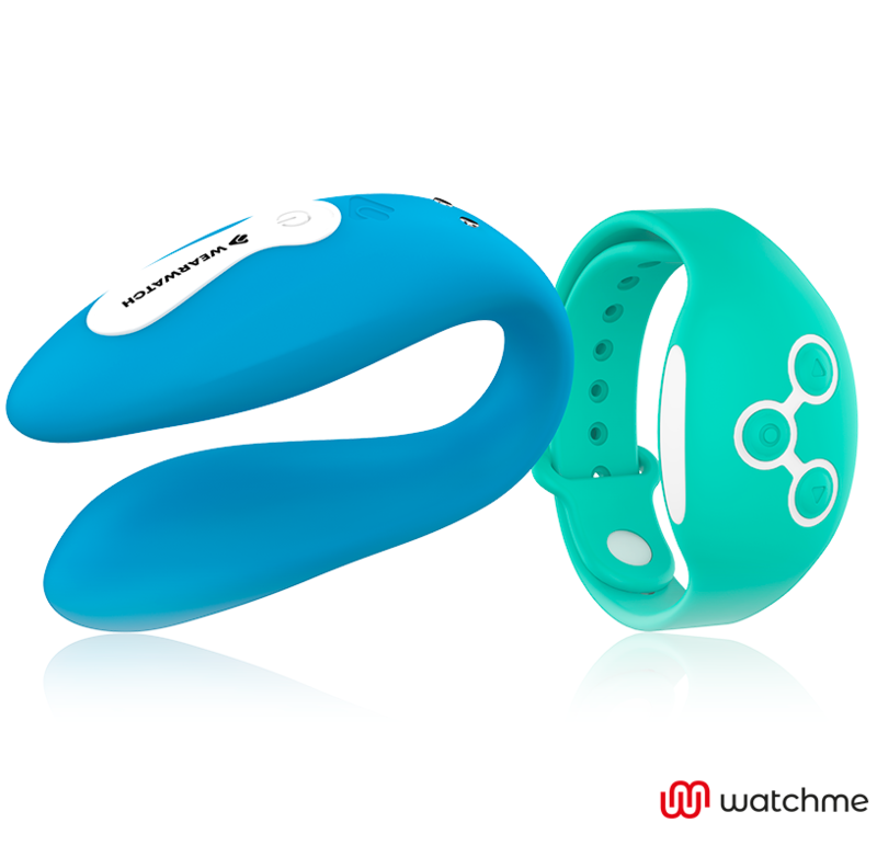 Wearwatch Vibrador Dual Technology Watchme Azul/Verde