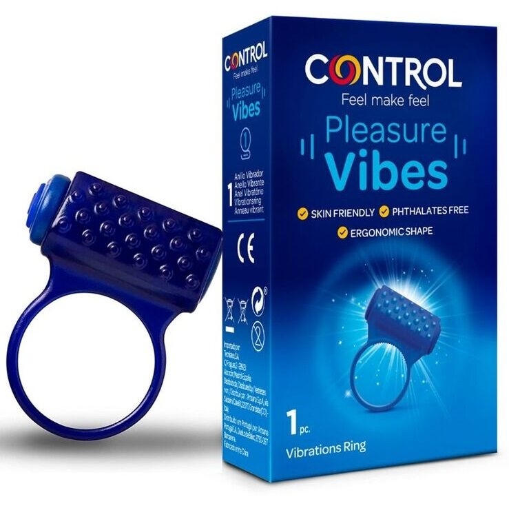 Control Pleasure Vibes Anillo Vibrador 1