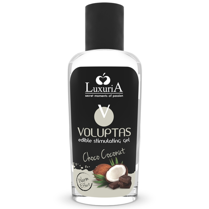 Luxuria Voluptas Gel Estimulante Comestible Efecto Calor - Coco y Crema 100 ml 1