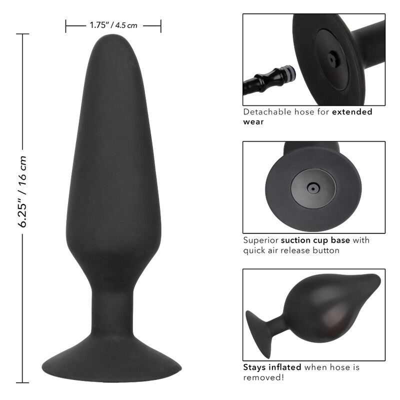 Calex XL Silicone Inflatable Plug 7