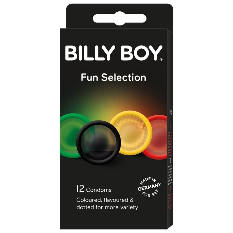 Billy Boy Fun Selection Condoms 12 Units 1