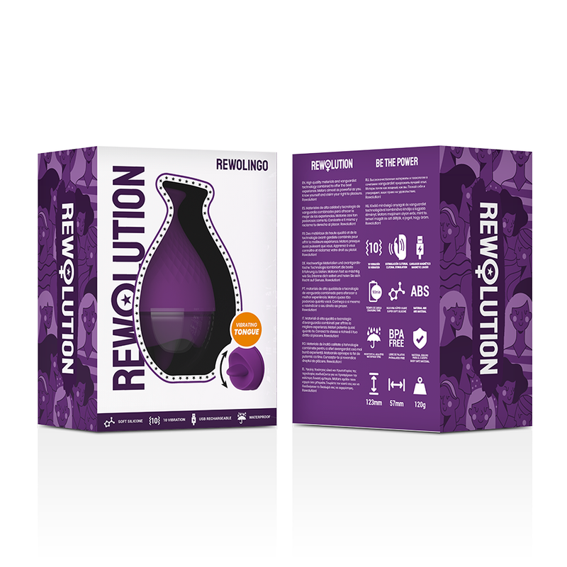 Rewolution Rewopulse Vibrador con Lengua 7