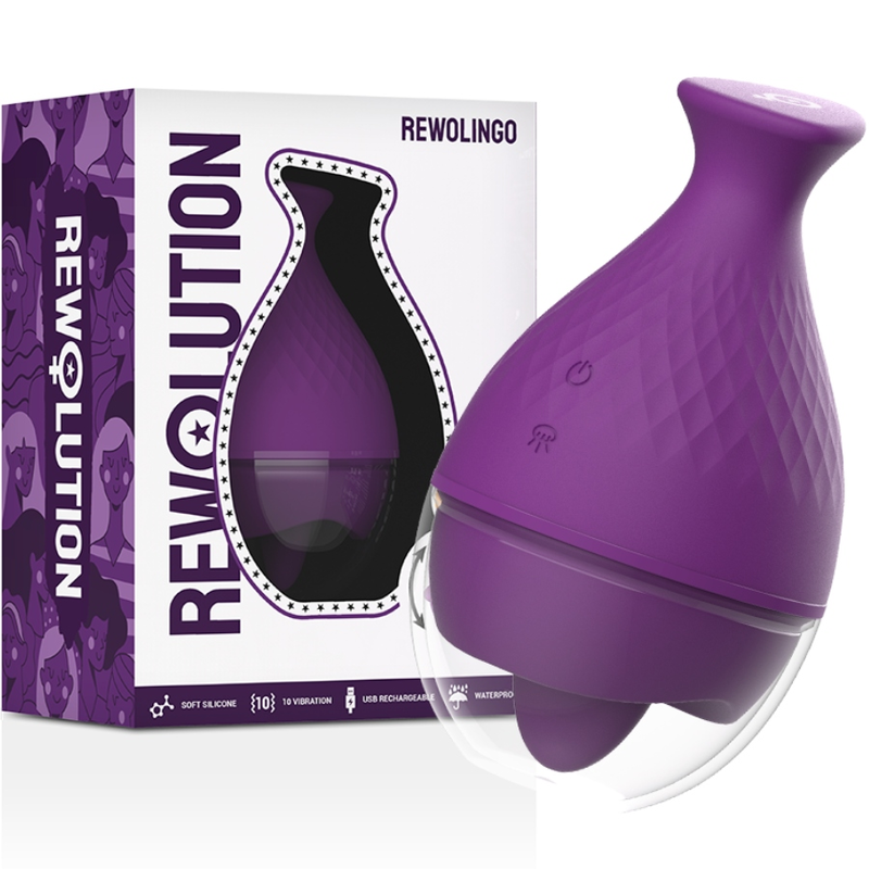 Rewolution Rewopulse Vibrador con Lengua 2