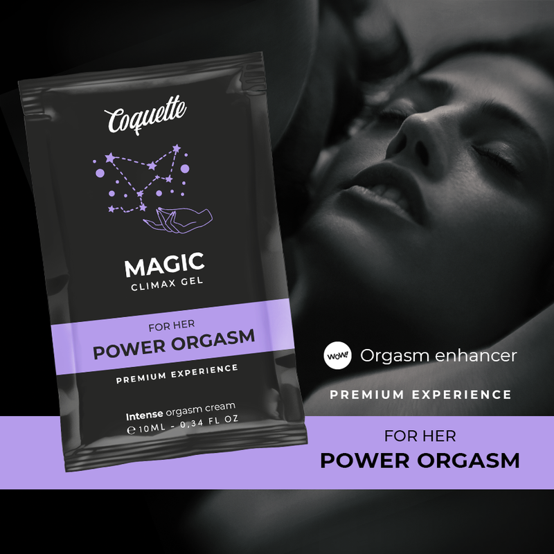 Coquette Magic Climax Gel For Her Gel Potenciador Orgasmo 10 ml 3