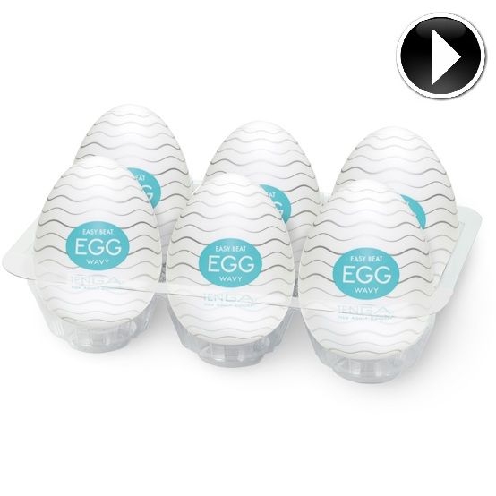 Tenga Egg Pack 6 Wavy Easy Ona-Cap 1
