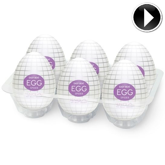 Tenga Egg Spider Pack 6 Easy Ona-Cap 1