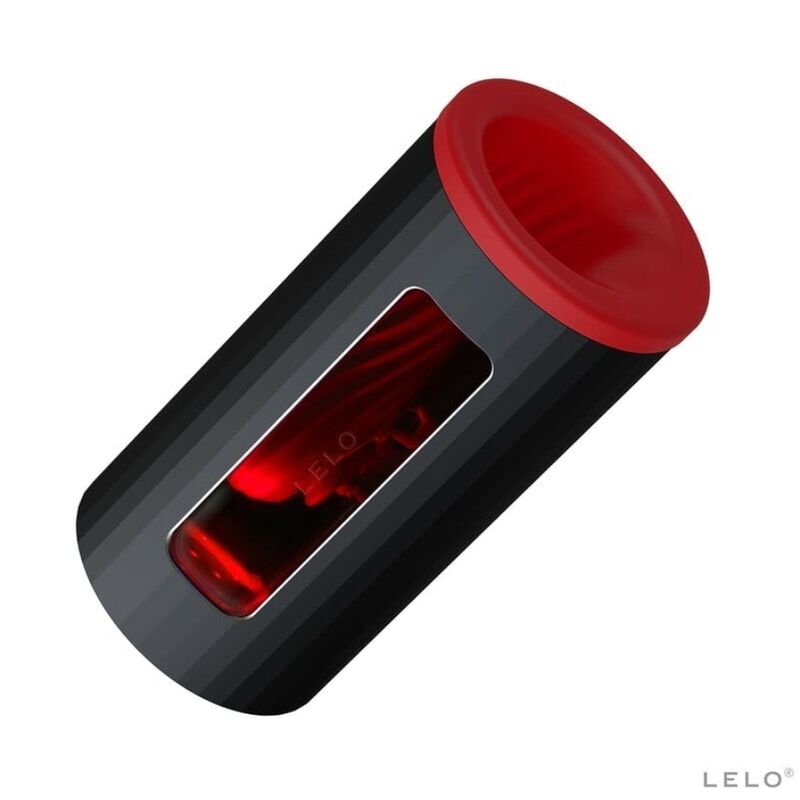 Lelo F1s V2 Masturbador con Tecnologia Sdk Rojo - Negro 3