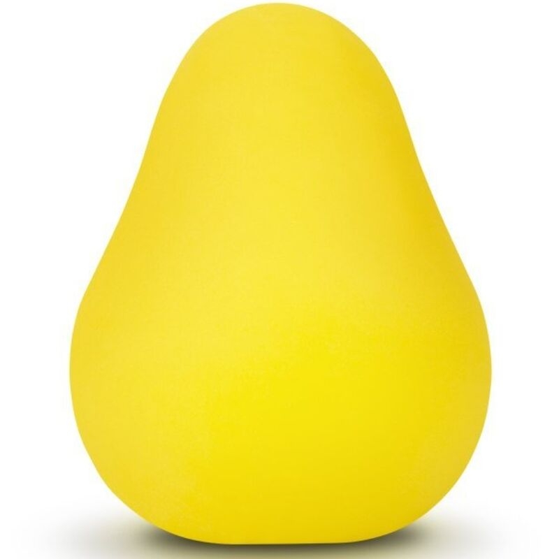 Gvibe Huevo Masturbador Texturado Reutilizable Amarillo 3