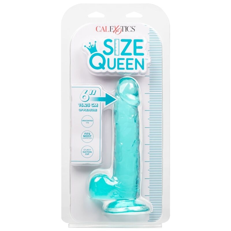 Calex Size Queen Dildo - Rosa 15.3 cm 6