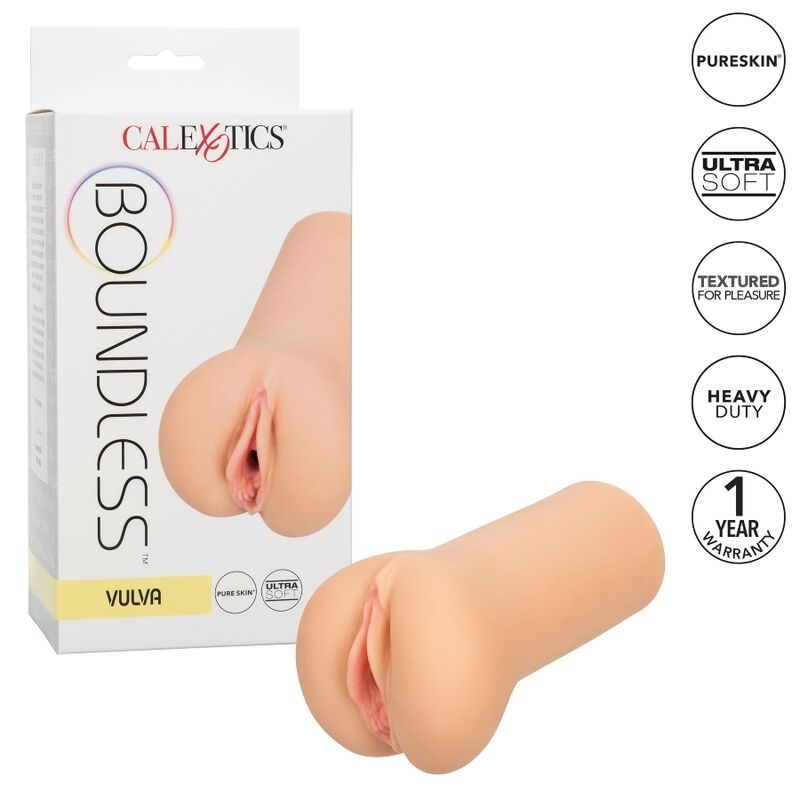 Calex Boundless Vulva Masturbador - Tono Light 2