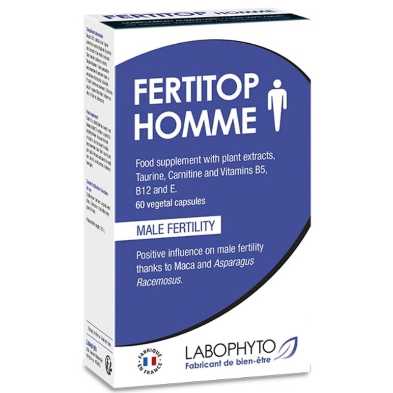 Fertitop Men Complemento Alimenticio Fertilidad Hombre 60 Caps 1