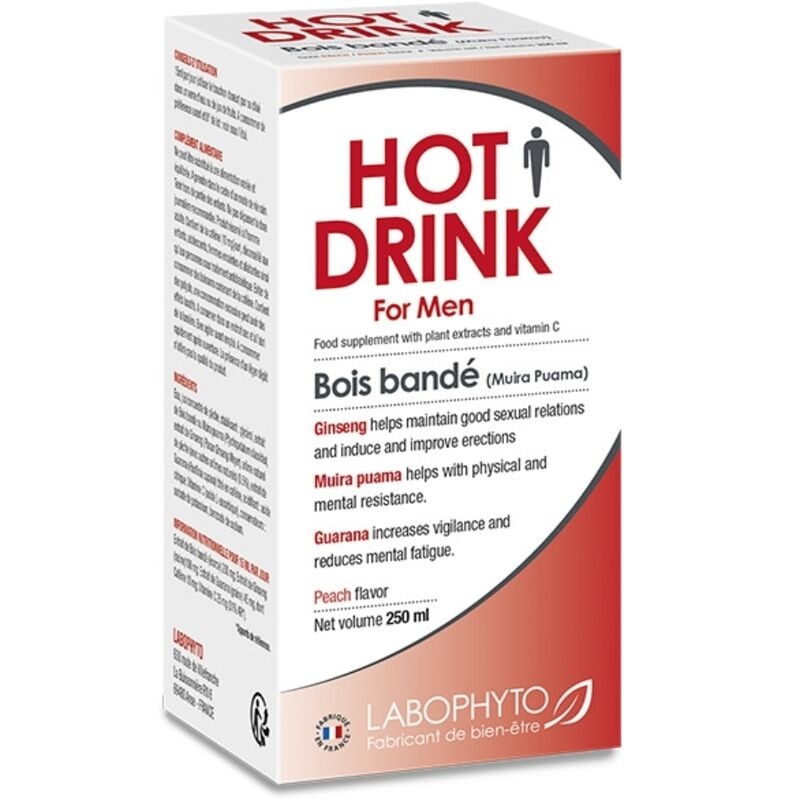 Hot Drink For Men Complemento Alimenticio Energia Sexual 250 ml 1
