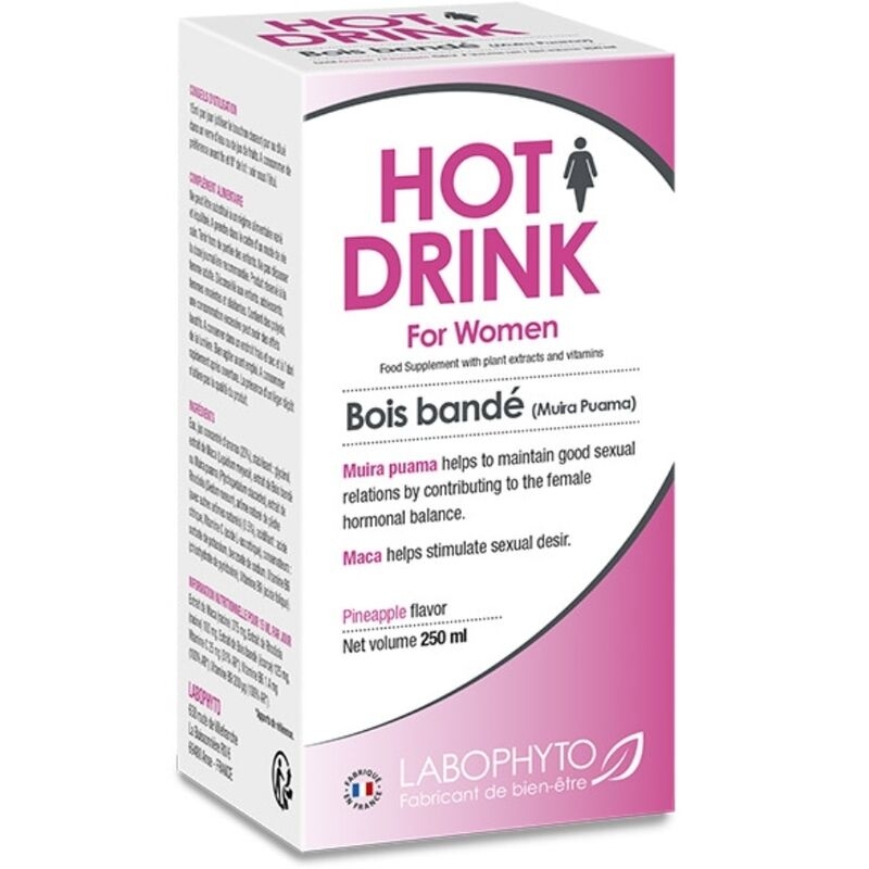 Hot Drink For Women Complemento Alimenticio Energia Sexual 250 ml 1