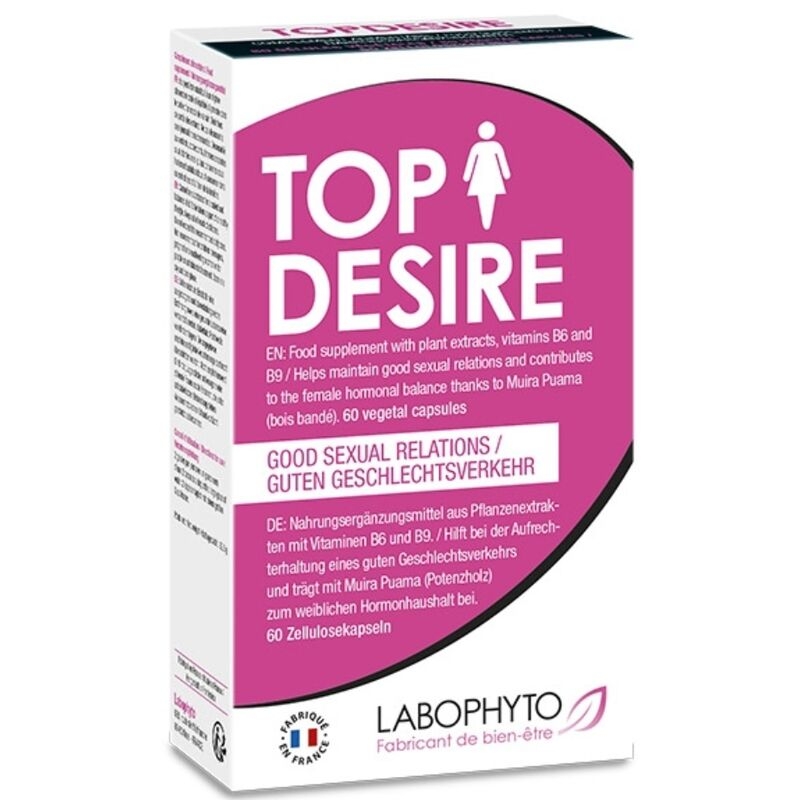 Top Desire Aumento Libido Mujer 60 Capsulas 1