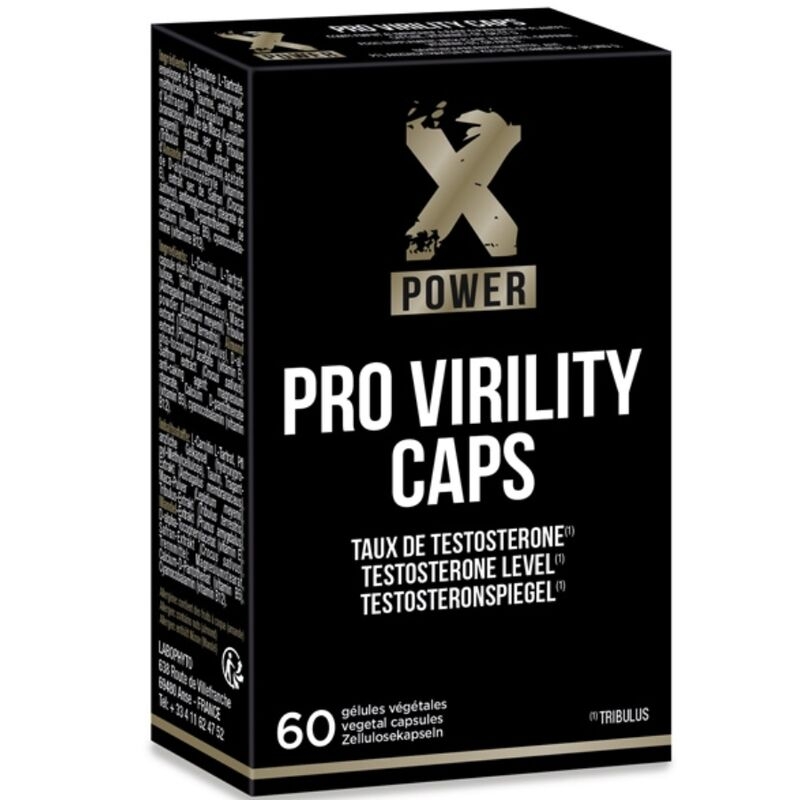 Xpower Pro Virility Capsulas Vitalidad y Virilidad 60 Unidades 1