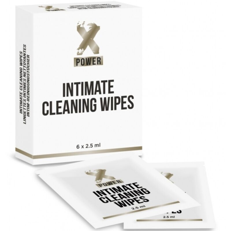 Xpower Intimate Cleaning Wipes Toallitas Limpieza Intima 6 Unidades 1