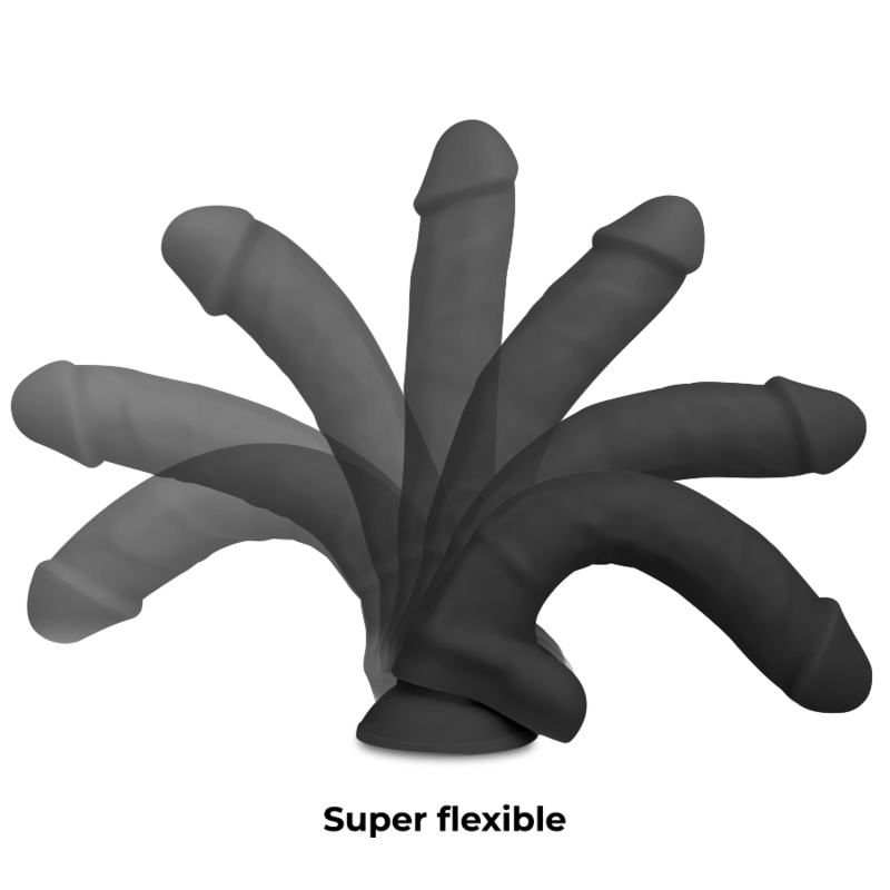 Cock Miller Arnes + Silicona Density Cocksil Articulable Negro 18cm 5