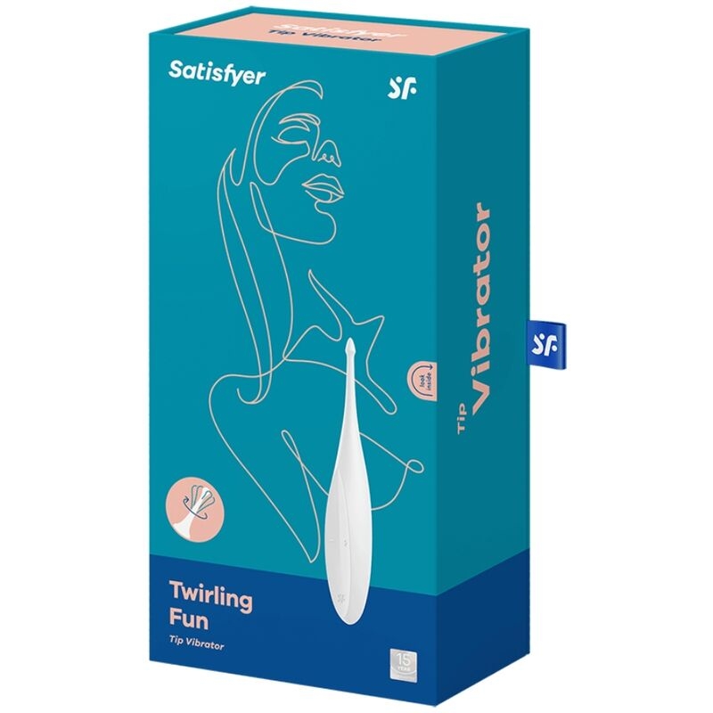 Satisfyer Twirling Fun Estimulador Clitoris - Blanco 4