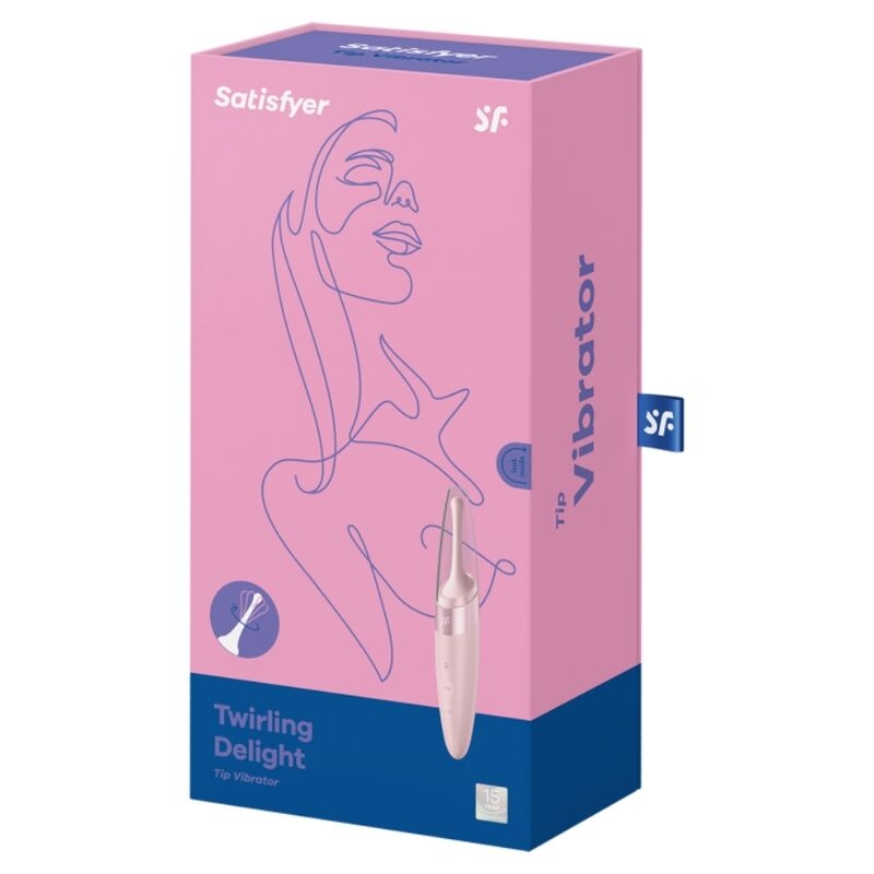 Satisfyer Twirling Delight Estimulador Clitoris Rosa 3