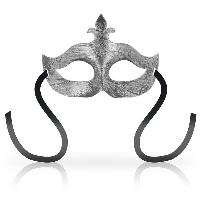 Ohmama Masks Antifaz Flor de Lis - Silver 1