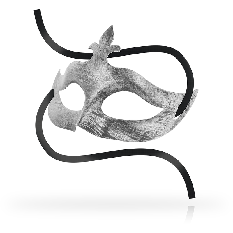 Ohmama Masks Antifaz Flor de Lis - Silver 2