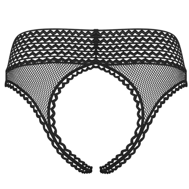 Obsessive - Strapelie Panties con Abertura L/XL 5