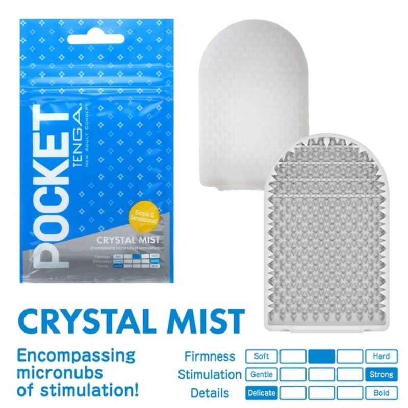 Tenga Crystal Mist Masturbador Pocket 1
