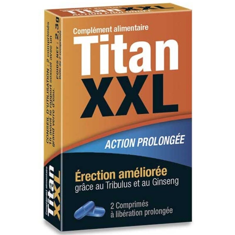 Titan 2XL Capsulas Ereccion y Aumento Testosterona 2 Unidades 1