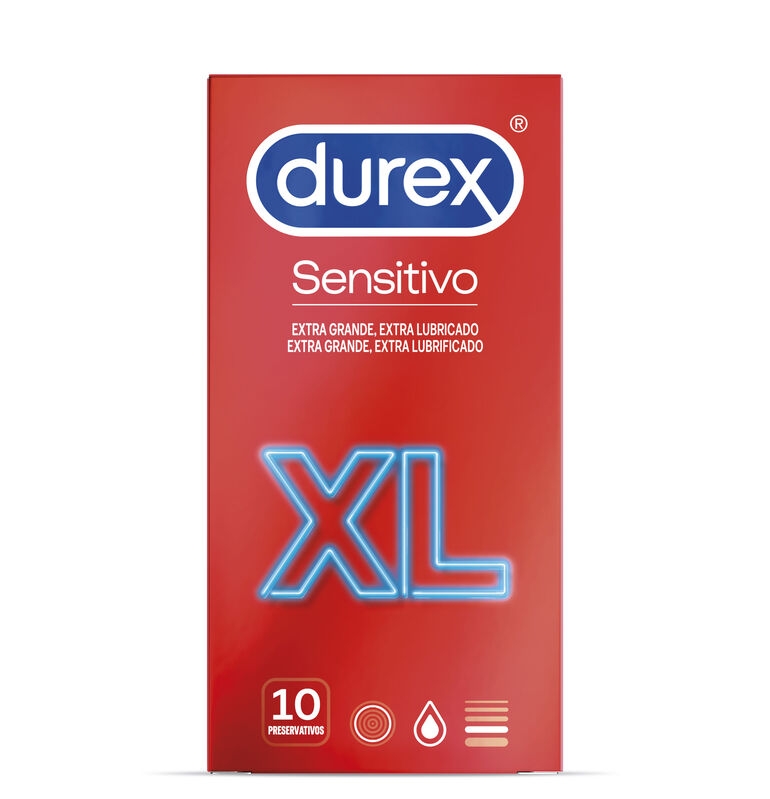 Durex Preservativos Sensitivo XL 10 Unidades 2