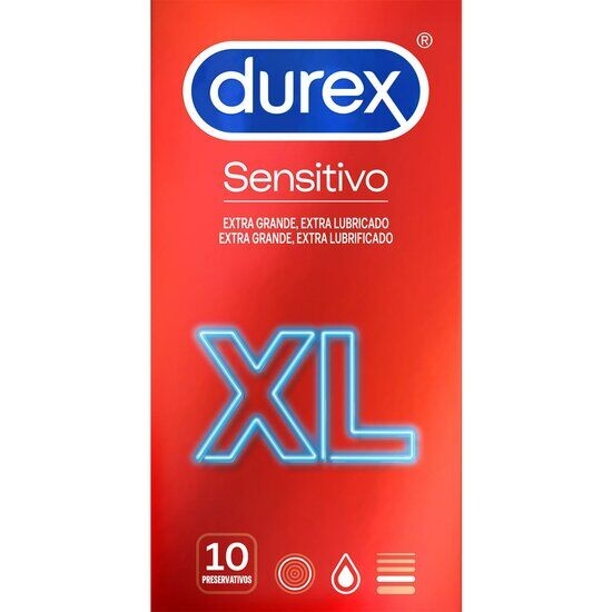 Durex Preservativos Sensitivo XL 10 Unidades 1