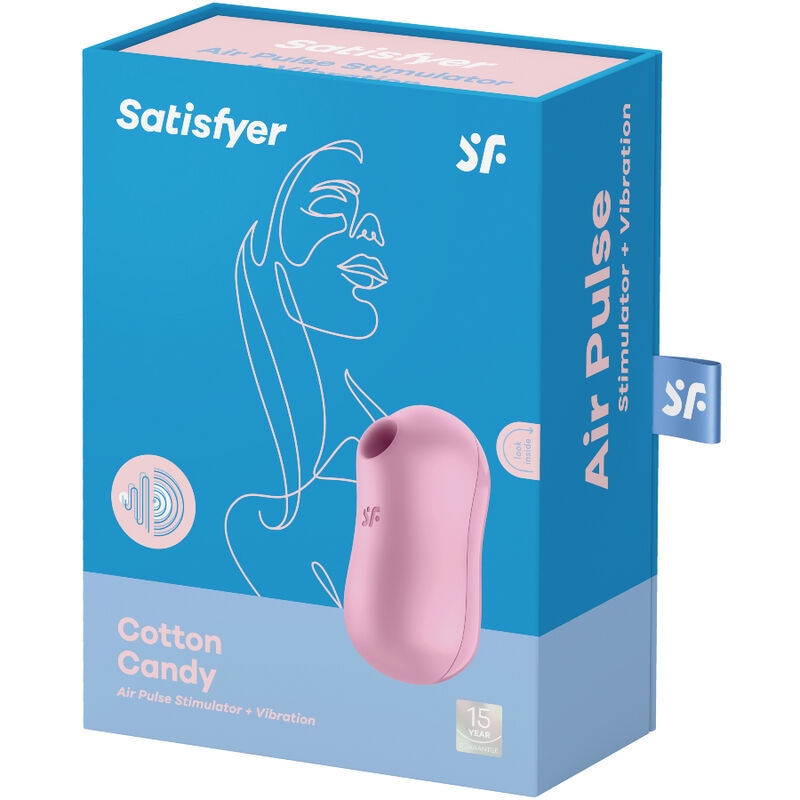 Satisfyer Cotton Candy Estimulador y Vibrador - Lila 3