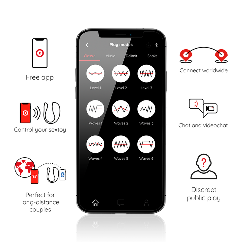 Oninder Huevo Vibrador Negro - Free App 3