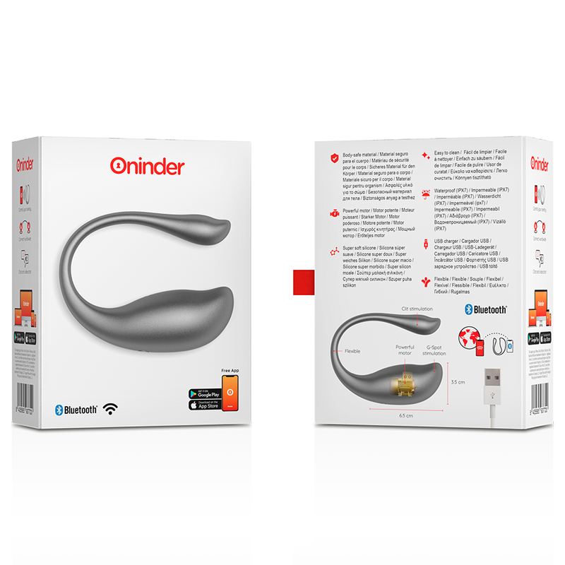 Oninder Huevo Vibrador Negro - Free App 7