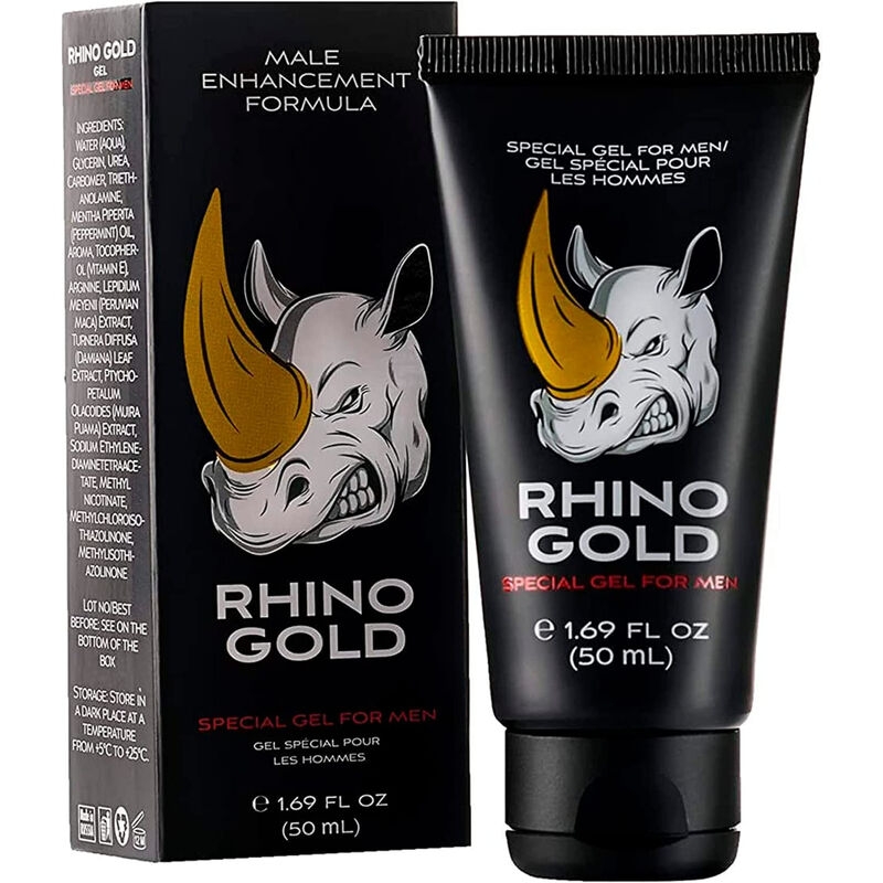 Rhino Gold Gel íntimo para Hombres 50 ml 1