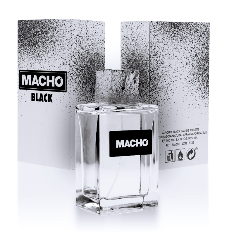Macho Black Eau de Toilette Perfume 100 ml 6