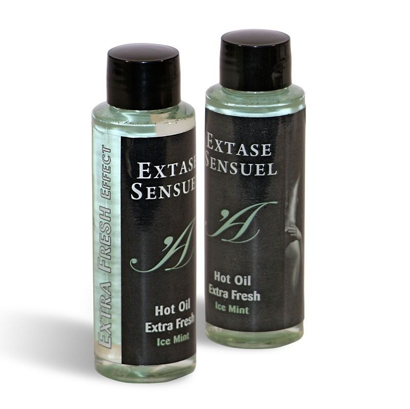 Extase Sensuel Aceite de Masaje Efecto Extra Fresh Hielo 100ml 1