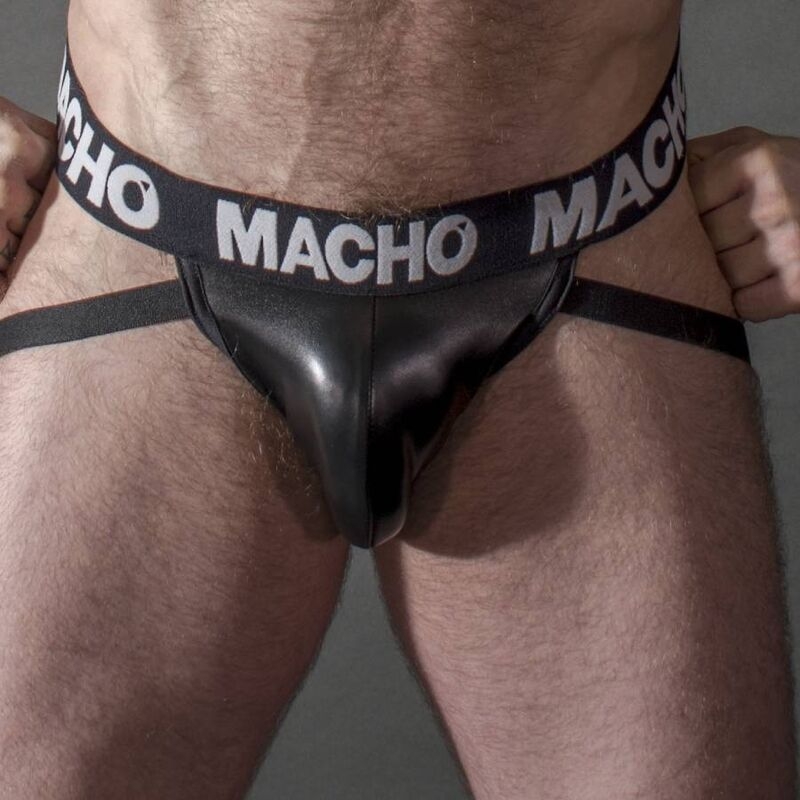 Macho - Mx25nc Jock Cuero Negro M 1