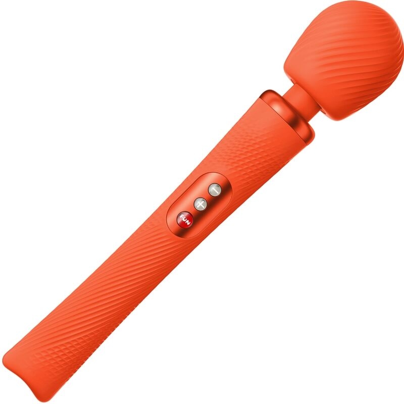 Fun Factory - Vim Wand Rumble Vibrador Recargable Silicona Naranja 1