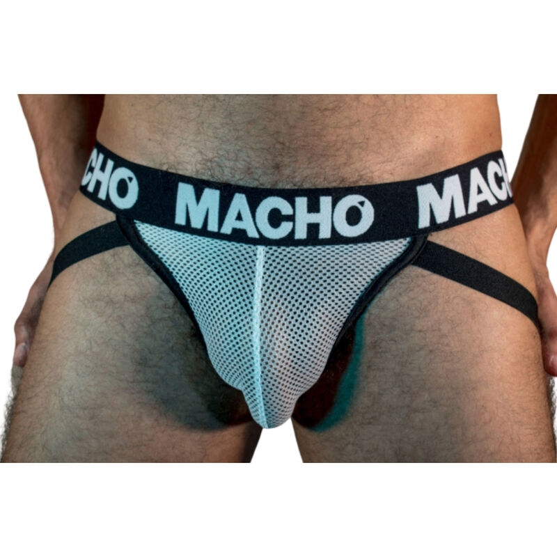 Macho - Mx26x1 Jock Rejilla Blanco L 1