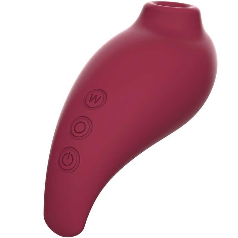 Adrien Lastic - Inspiration Succionador Clitoris + Huevo Vibrador Rojo - App Gratuita 3